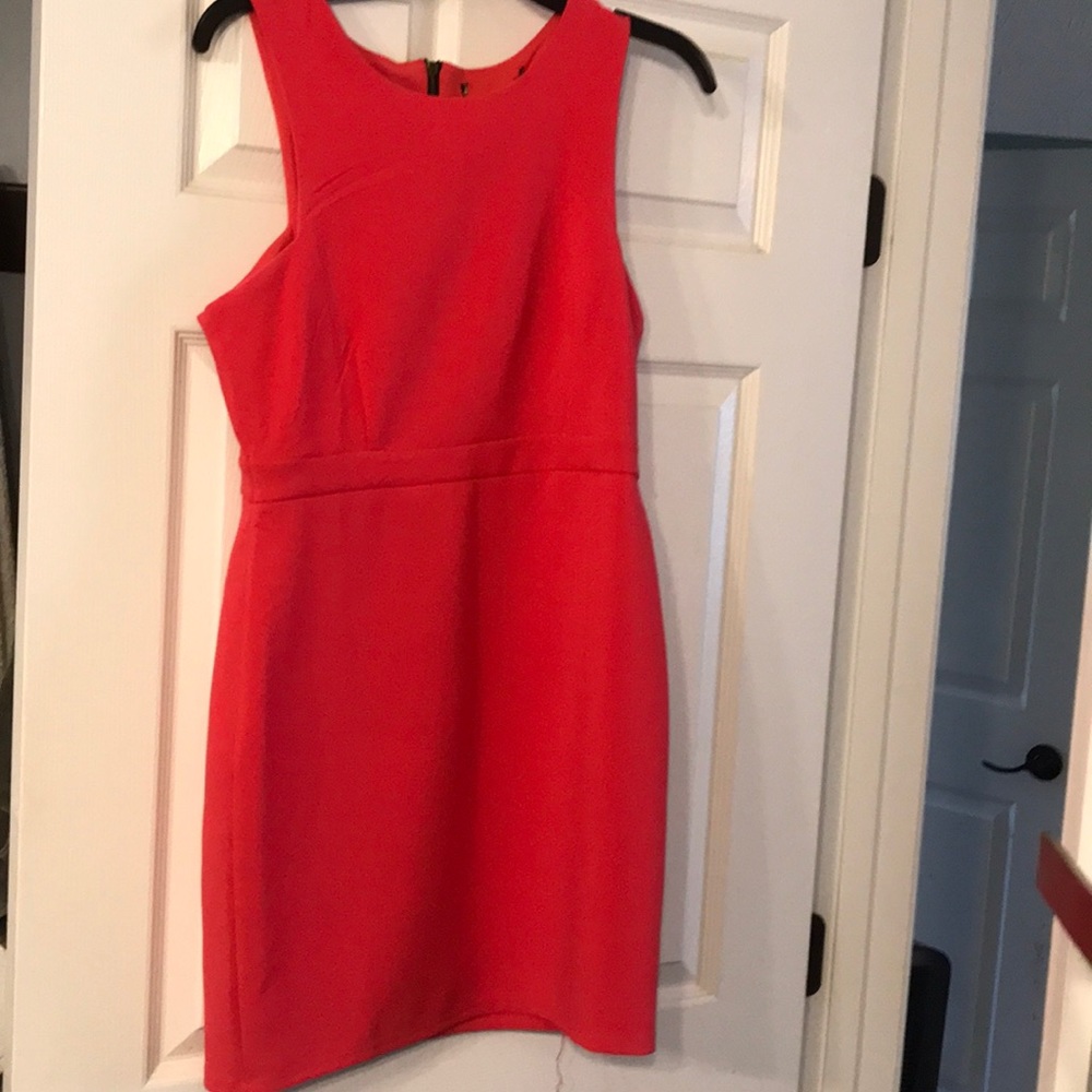 Short pink dress